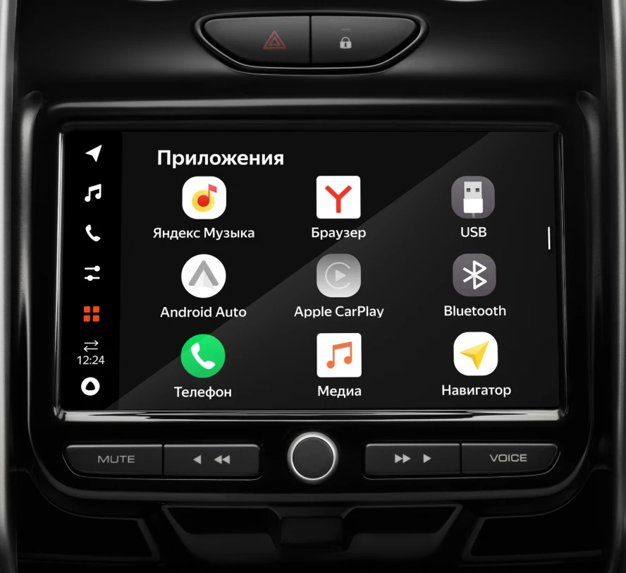 8’’ мультимедийная система LADA Enjoy PRO с Яндекс.Авто, навигацией и качественным звуком